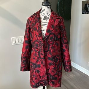Chicos floral dress jacket/coat